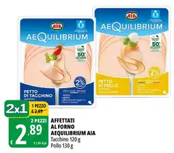 Tigros Affettati al forno Aequilibrium Aia offerta