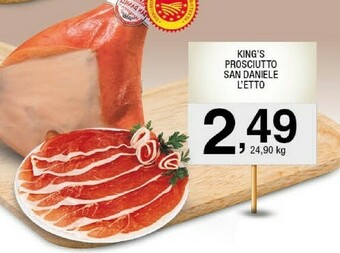 Sigma King's prosciutto san daniele offerta