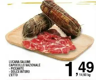 Sigma Capocollo nazionale piccante offerta
