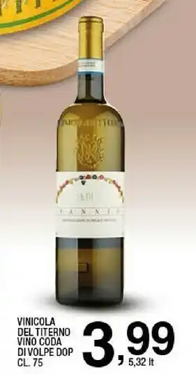 Sigma Vino coda di volpe dop offerta