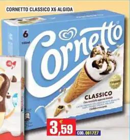 Immenso Cash Cornetto Classico Algida offerta