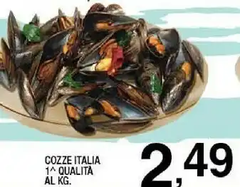 Sigma Cozze italia offerta