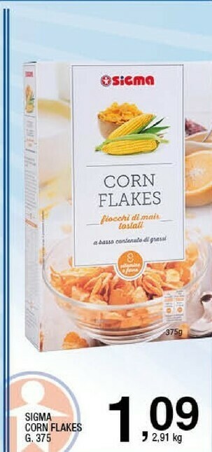 Sigma Sigma corn flakes offerta