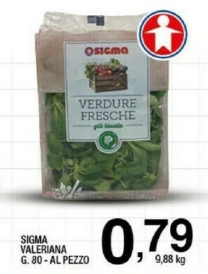 Sigma Sigma valeriana offerta
