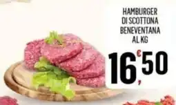 Vibian Hamburger di scottona beneventana offerta