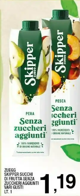 Sigma Skipper succhi di frutta offerta
