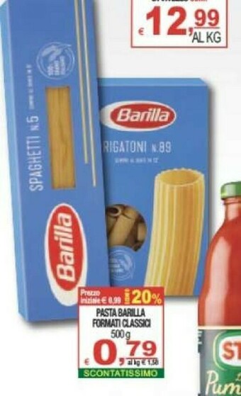 CTS Supermercati Pasta offerta