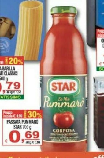 CTS Supermercati Passata di pomodoro offerta