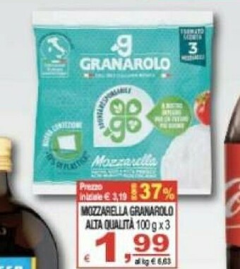 CTS Supermercati Mozzarella offerta