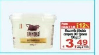 CTS Supermercati Mozzarella di bufala offerta
