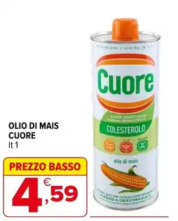 Iperal Olio di mais Cuore offerta