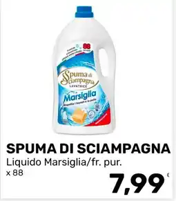 Iper Tosano Spuma di sciampagna liquido marsiglia offerta