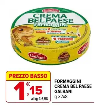 Formaggini Crema Bel Paese Galbani