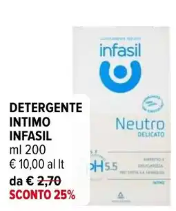 Iperal Detergente intimo Infasil offerta