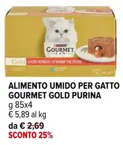 Iperal Alimento umido per gatto Gourmet Gold Purina offerta
