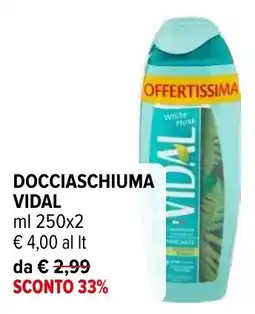 Iperal Docciaschiuma Vidal offerta