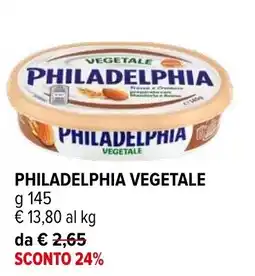 Iperal Philadelphia vegetale offerta