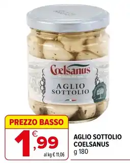 Iperal Aglio sottolio Coelsanus offerta