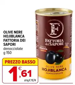 Iperal Olive nere Hojiblanca Fattoria dei Sapori offerta