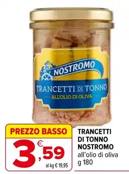 Iperal Trancetti di tonno Nostromo offerta