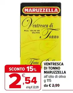 Iperal Ventresca di tonno Maruzzella all'olio di oliva offerta
