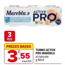 Iperal Tonno Active Pro Mareblu offerta