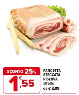 Iperal Pancetta steccata riserva offerta
