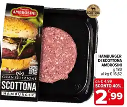Iperal Hamburger di Scottona Ambrosini offerta
