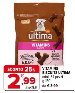 Iperal Vitamins biscuits ultima offerta