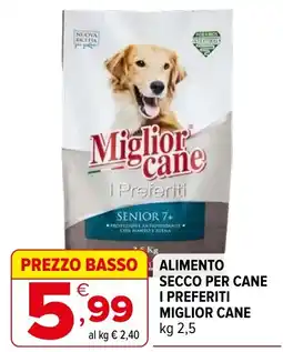 Iperal Alimento secco per cane i preferiti miglior cane offerta