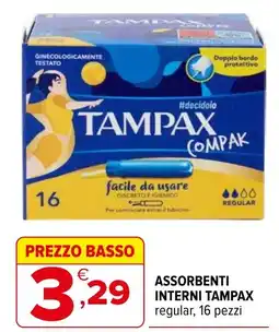 Iperal Assorbenti interni Tampax offerta