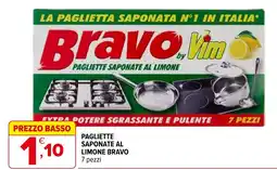 Iperal Pagliette saponate al limone Bravo offerta