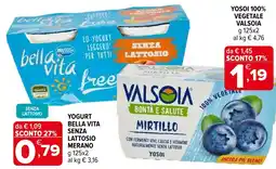 Iperal Yogurt Bella Vita senza lattosio Merano offerta