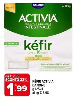 Iperal Kéfir Activia Danone offerta