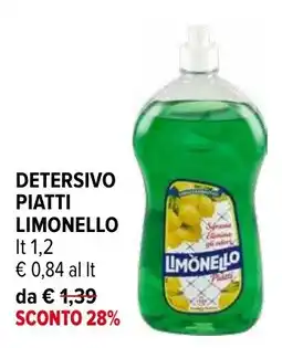 Iperal Detersivo piatti limonello offerta