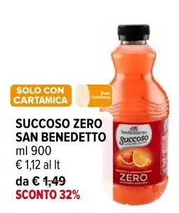 Iperal Succoso zero San Benedetto offerta