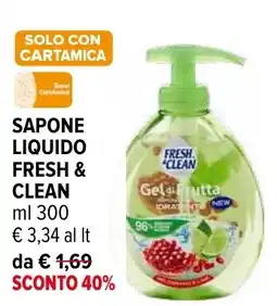 Iperal Sapone liquido Fresh & Clean offerta
