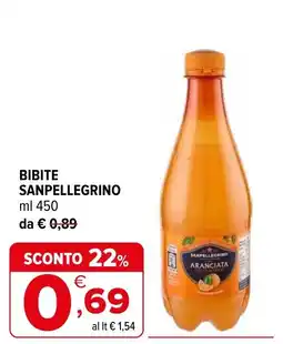 Iperal Bibite Sanpellegrino Aranciata offerta