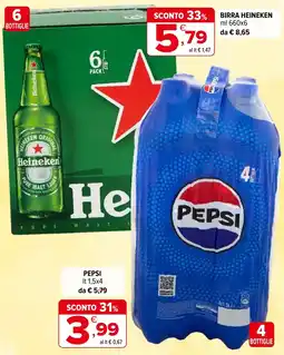 Iperal Birra Heineken offerta