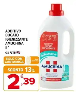 Iperal Additivo bucato igienizzante Amuchina offerta