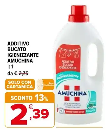 Additivo bucato igienizzante Amuchina