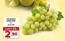 Iperal Uva bianca senza semi offerta