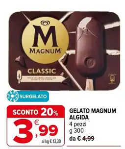 Iperal Gelato Magnum Algida offerta