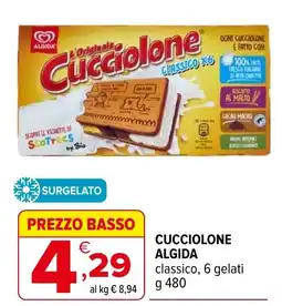 Iperal Cucciolone Algida classico offerta