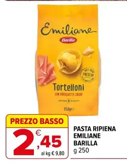 Iperal Pasta ripiena Emiliane Barilla offerta