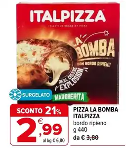 Iperal Pizza la bomba Italpizza offerta
