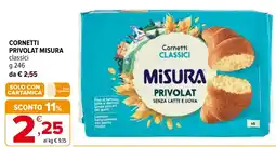 Iperal Cornetti classici Misura offerta