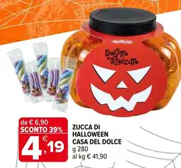 Iperal Zucca di Halloween Casa del Dolce offerta
