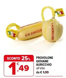 Iperal Provolone giovane Auricchio offerta
