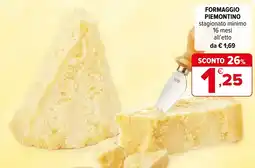 Iperal Formaggio Piemontino offerta